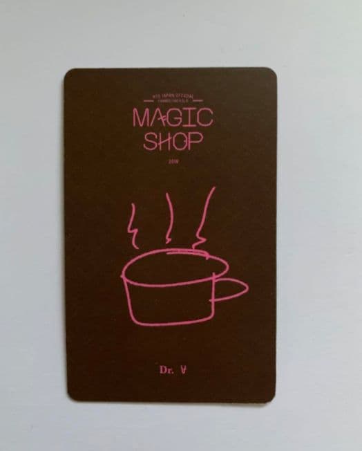 BTS 2019  Magic Shop テヒョンテテ トレカ V