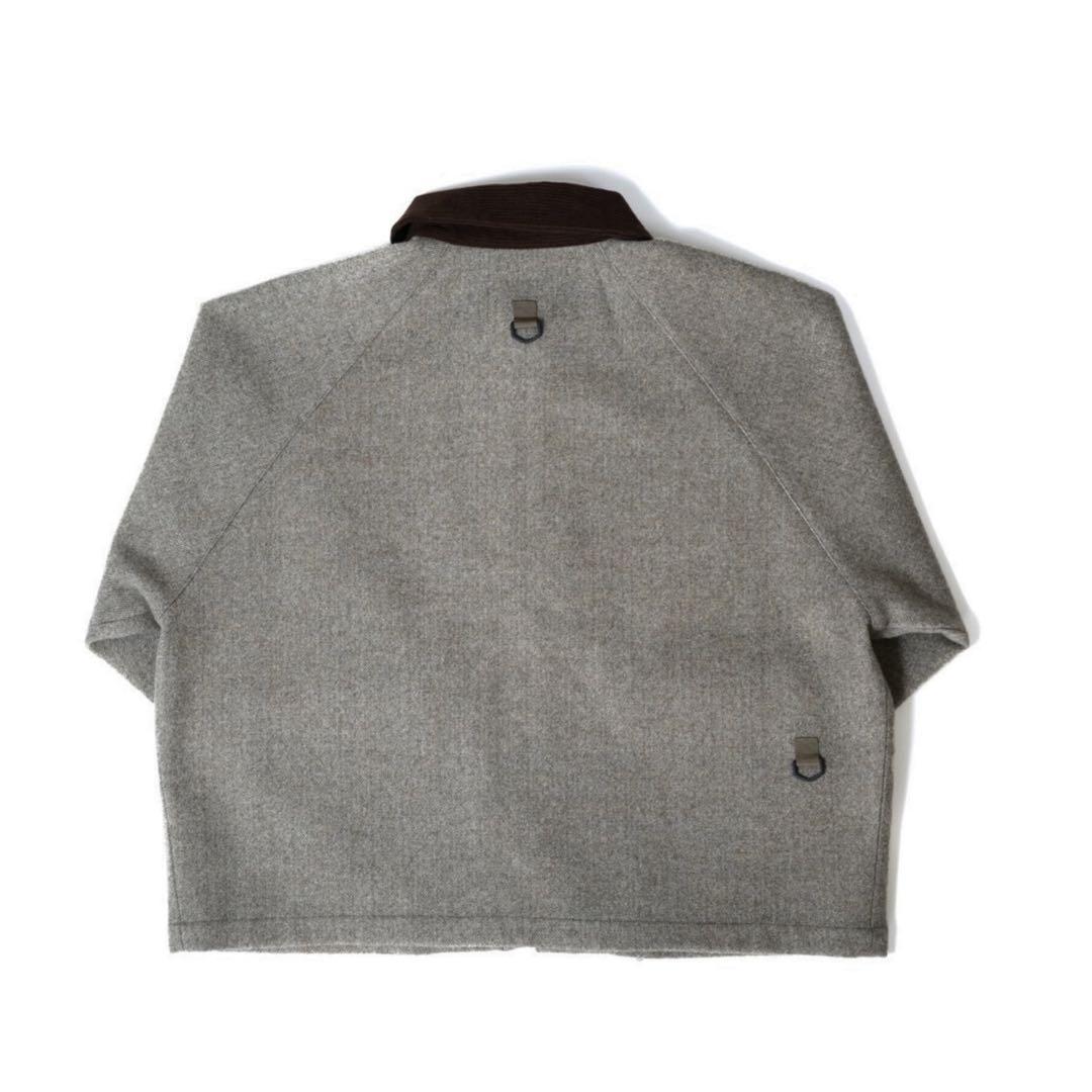 あ*ろ様 Brook Short Wool Like Jacket Beige