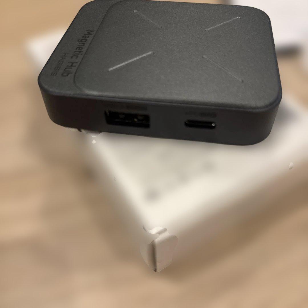 Hagibis 磁気USB Cハブ Magsafe付き