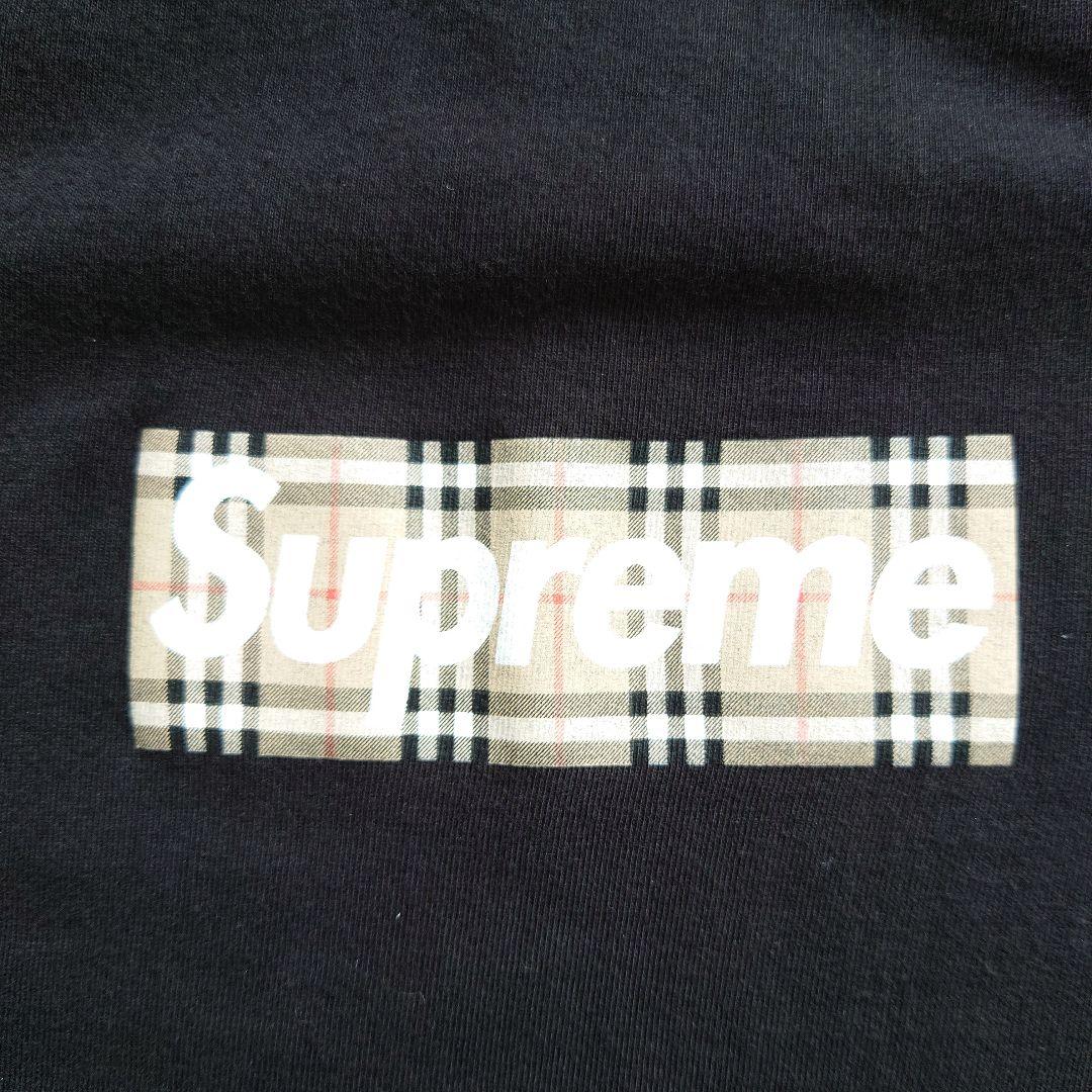 トップス Supreme Burberry Box Logo Tee