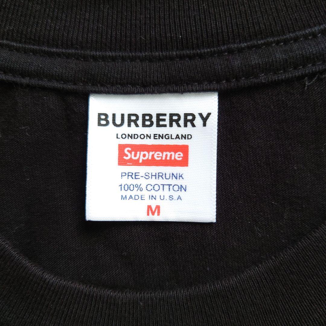 トップス Supreme Burberry Box Logo Tee