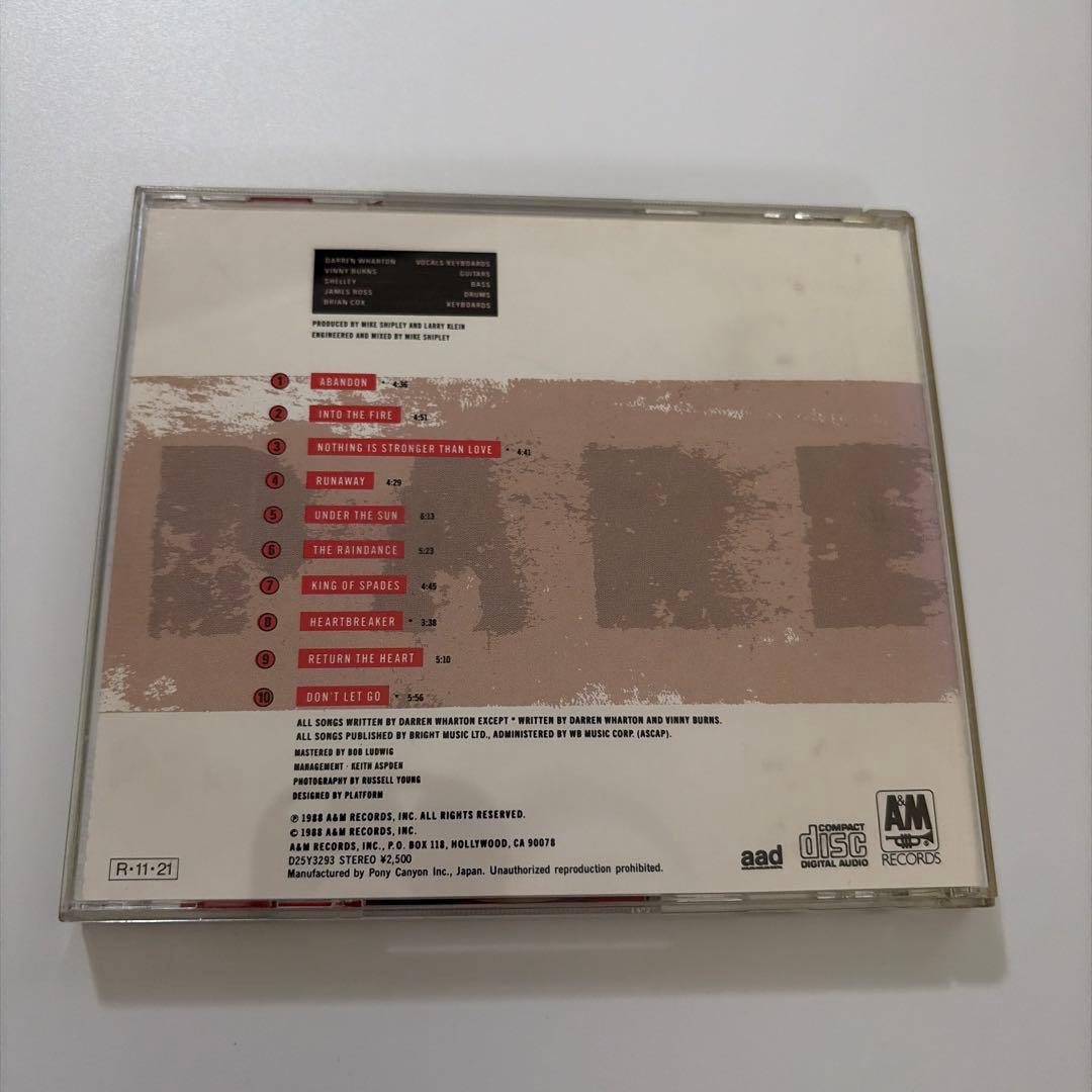 Dare Out of the Silence 日本盤 CD 激レア品　帯付き