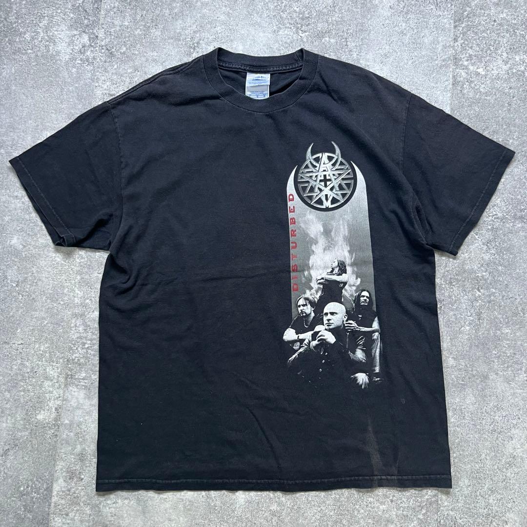 USA製 ヴィンテージ Disturbed/ディスターブド バンドTシャツ