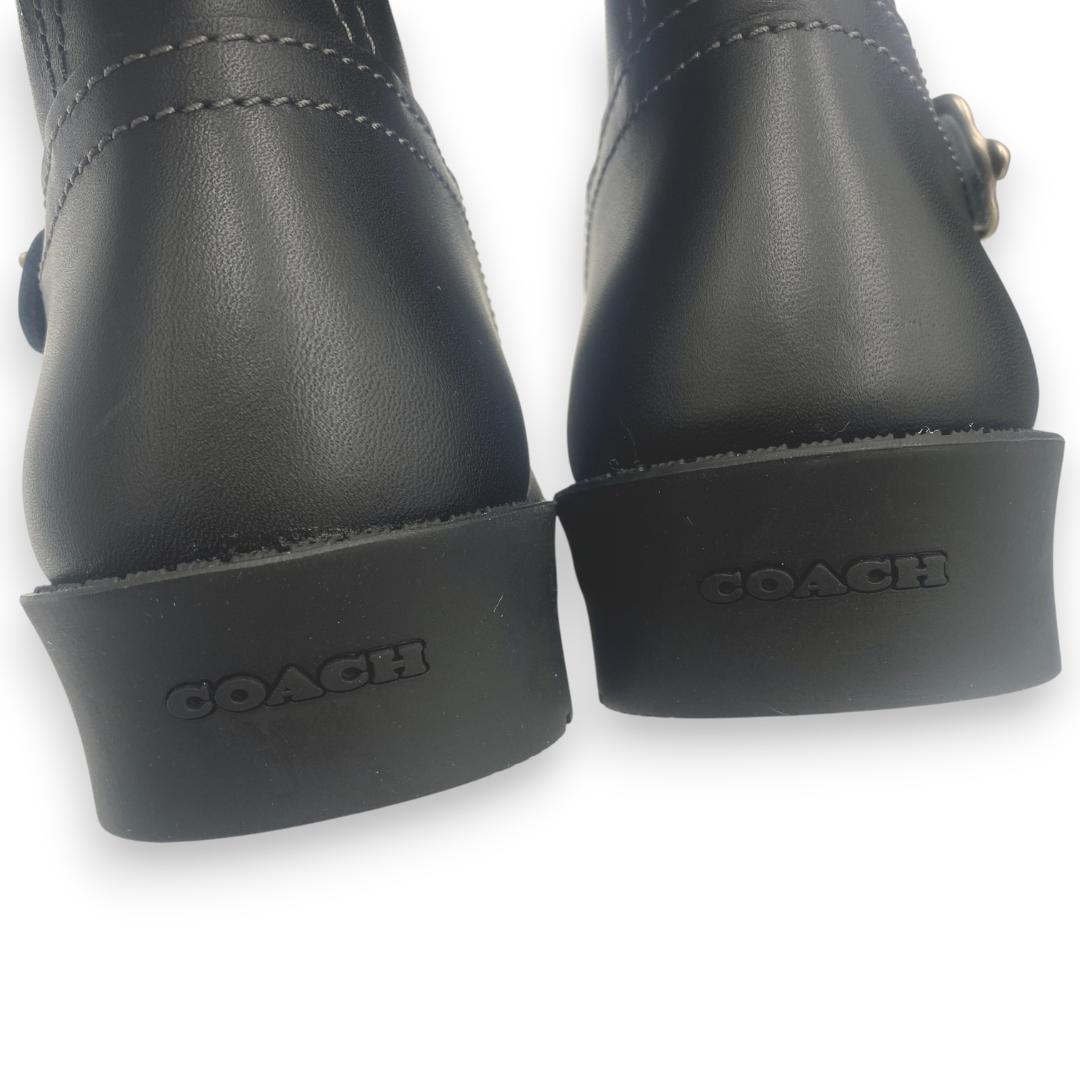 【COACH】ドーン モト ブーティ 23.5cm【新品】