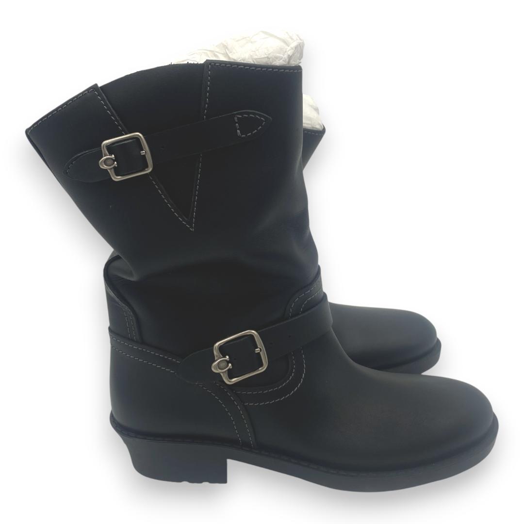 【COACH】ドーン モト ブーティ 23.5cm【新品】