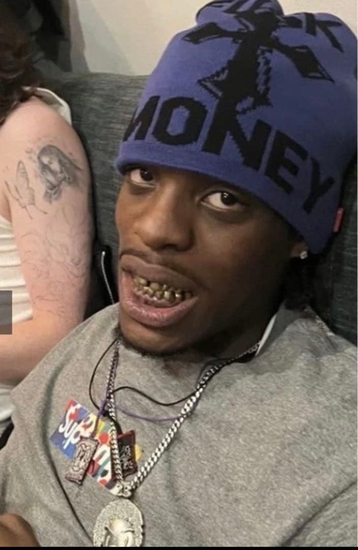 Supreme fuck money beanie ビーニー