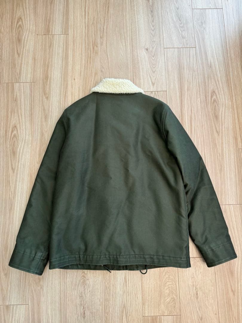 定価8万 A.P.C. 定番 ボアジャケット ミリタリー デニム