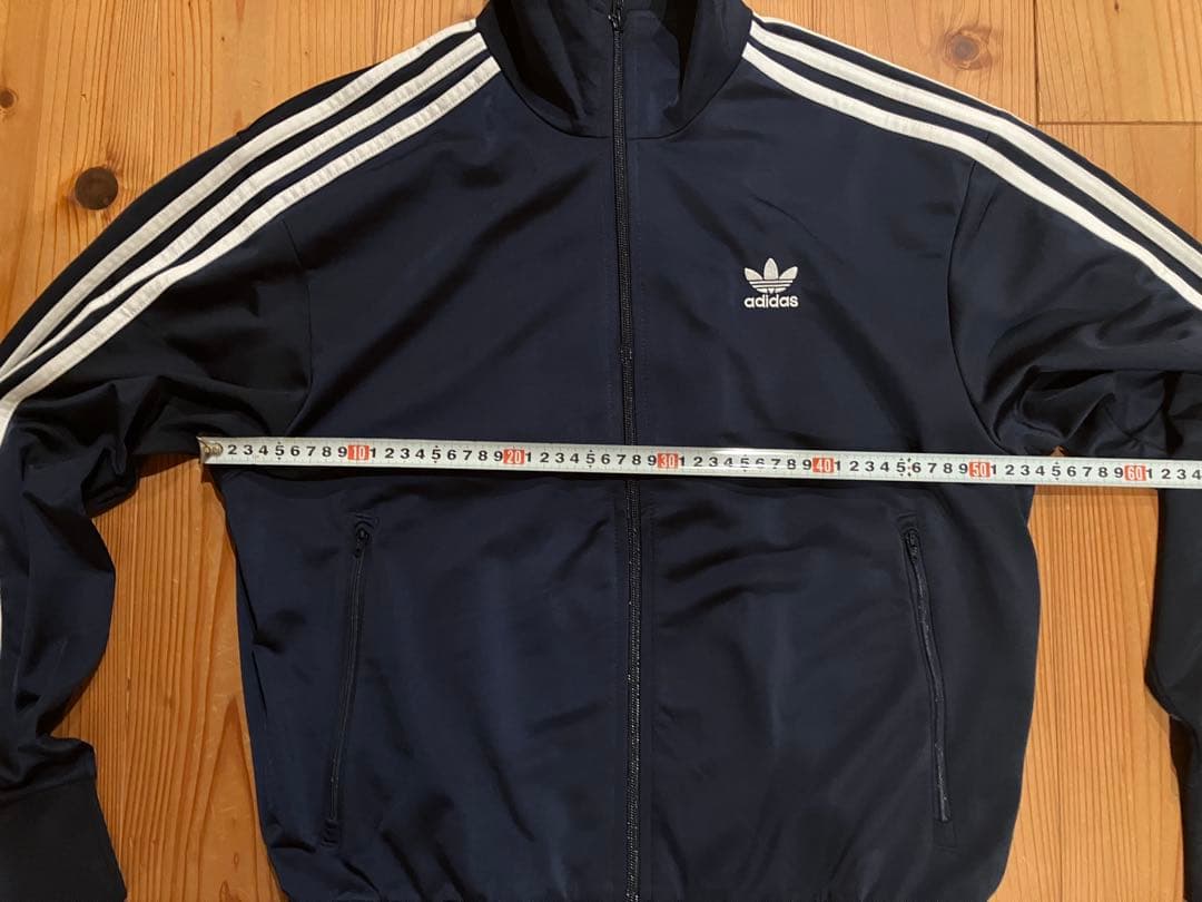 adidas ネイビー ジャージ Lサイズ