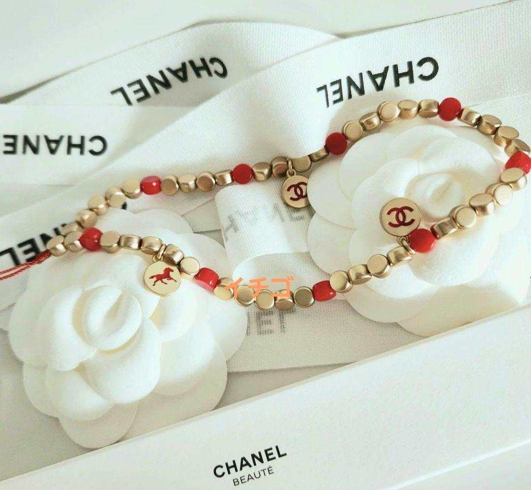 CHANEL2026年新作　ビーズストラップ【正規品ノベルティ】非売品　箱付き