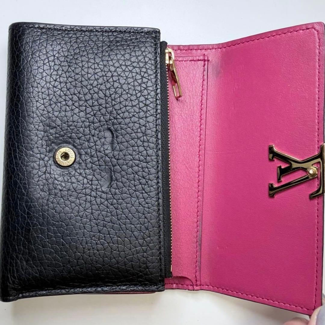 LouisVuitton 三つ折り財布 ポルトフォイユ・カプシーヌ ルイヴィトン