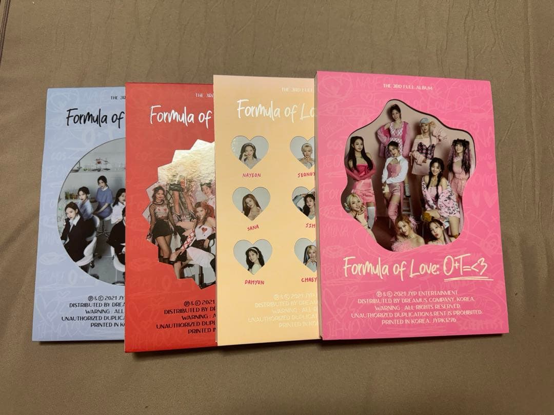 TWICEアルバムセット
