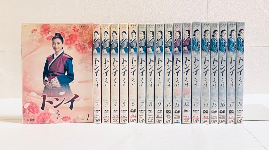 トンイ　【全30巻】　レンタル版DVD 全巻完結セット　韓国ドラマ　NHK