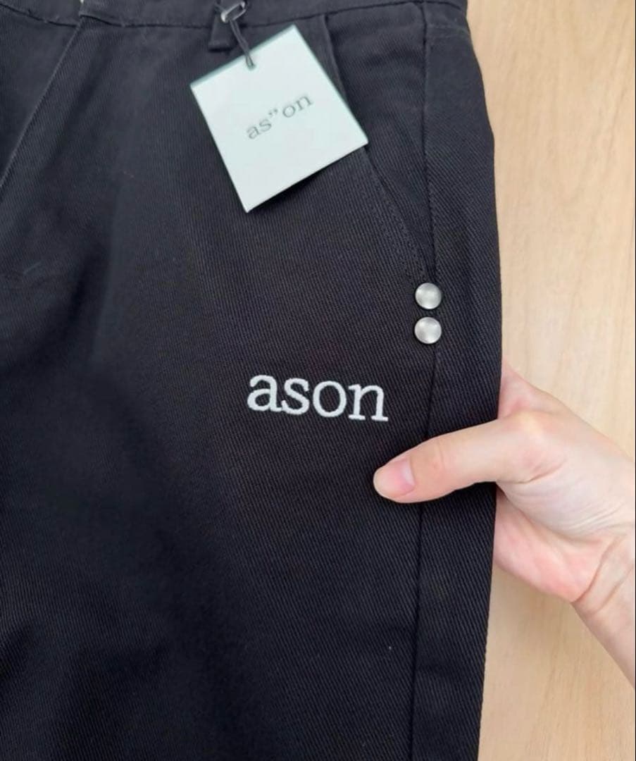 ason ストレートジーンズ