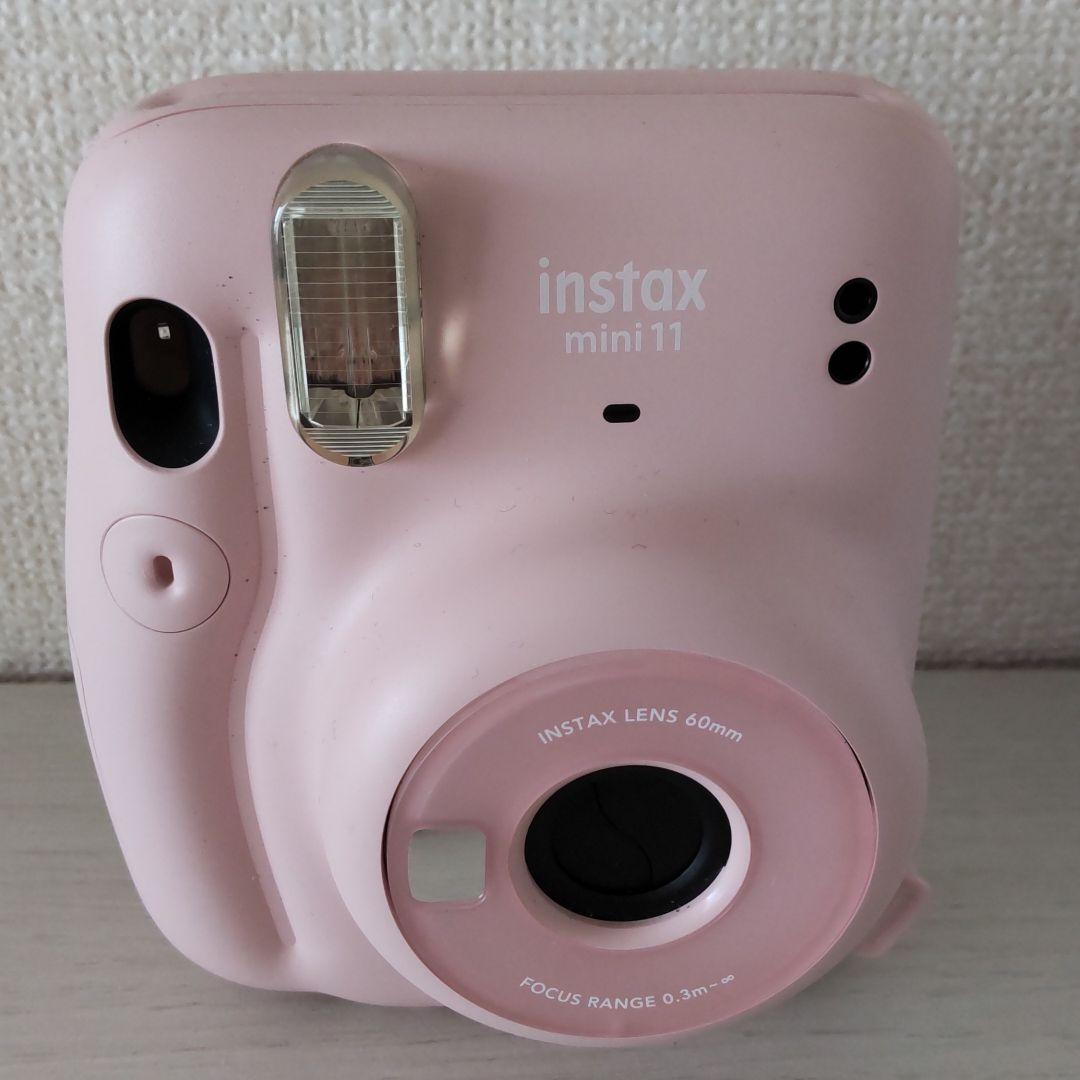 instax mini 11 チェキ ブラッシュピンク