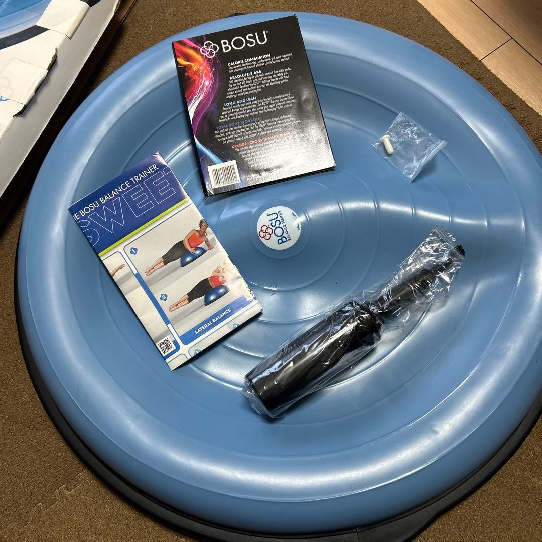 BOSU バランストレーナー 青 65cm