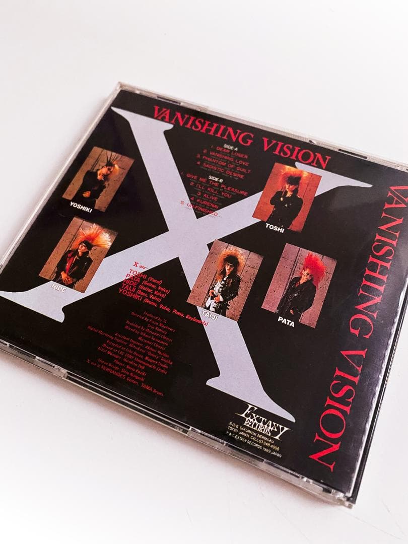 VANISING VISION ／X（エックス） ※中古・インディーズ盤CD