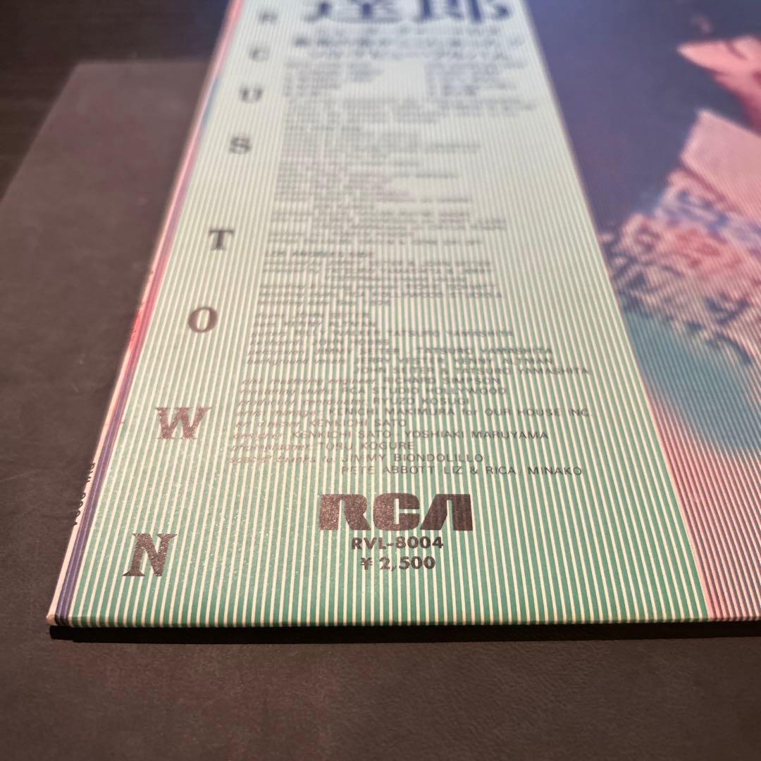 RVL-8004 山下達郎 CIRCUS TOWN(LP) 美品