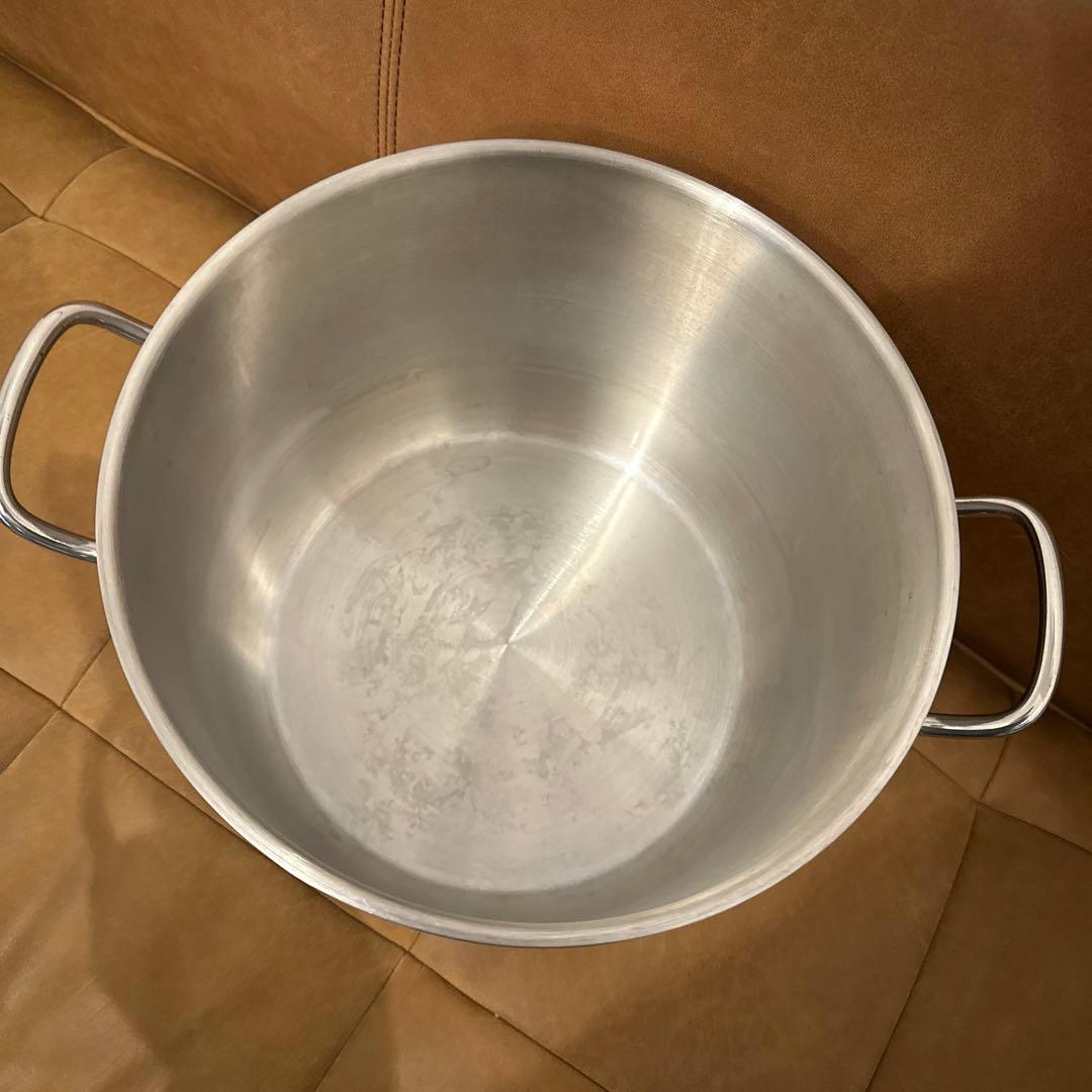 TORAMONTINA トラモンティーナ鍋 15L 業務用 ステンレス 3層