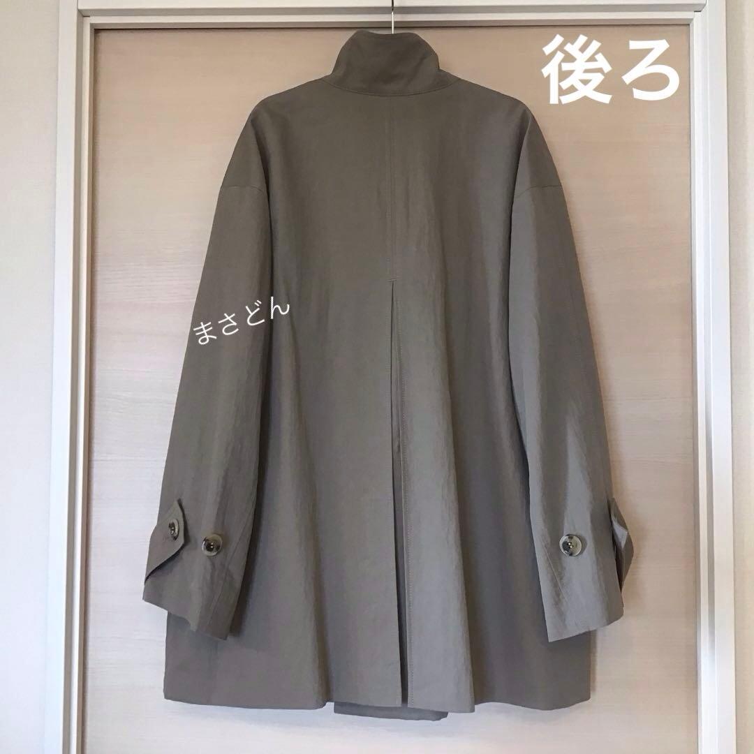 L'ESSAGE グレー（美品）スタンドショートコート