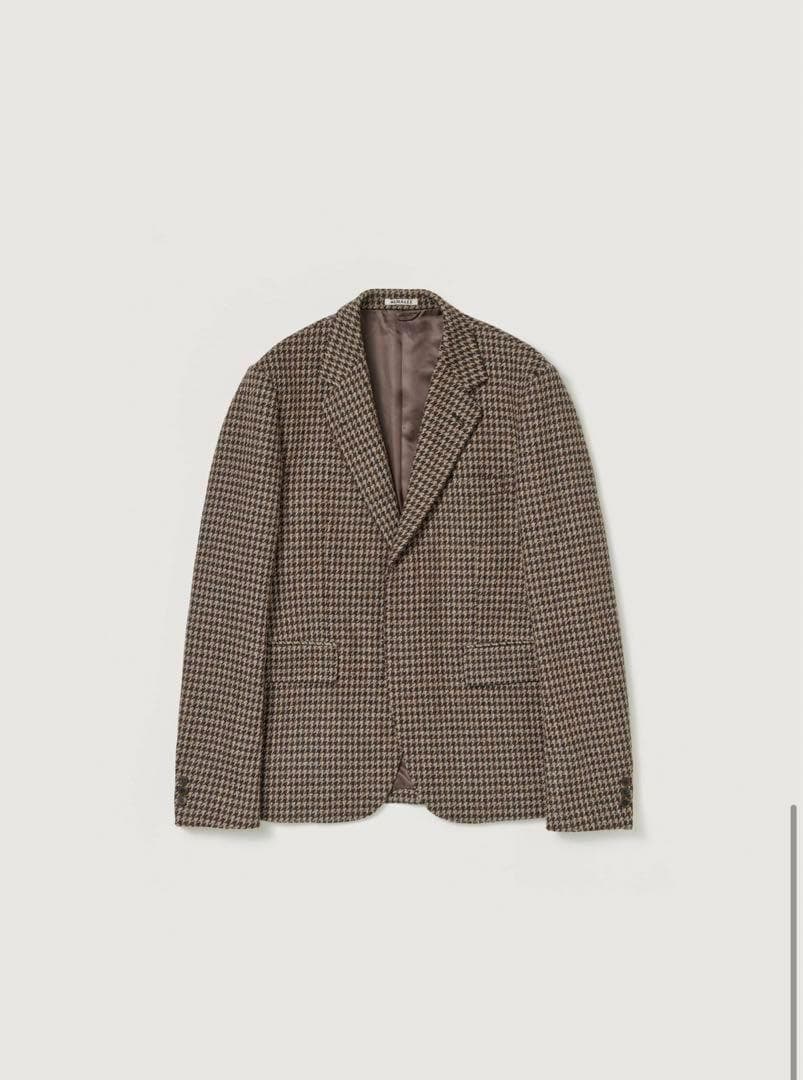 あ*お様 23AW AURALEE BRITISH WOOL TWEED JAC