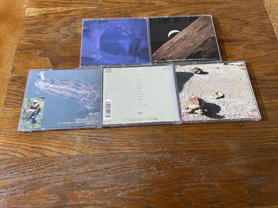 あぶらだこ　CD 釣盤　亀盤　穴盤　月盤　青盤　５枚セット　帯付きあり