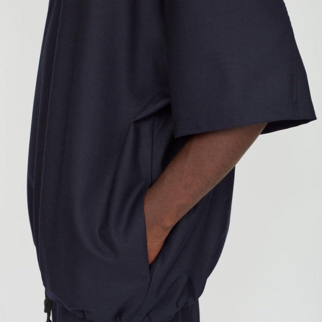 UNTRACE アントレース _153 TPO SMOCK CHARCOAL 1