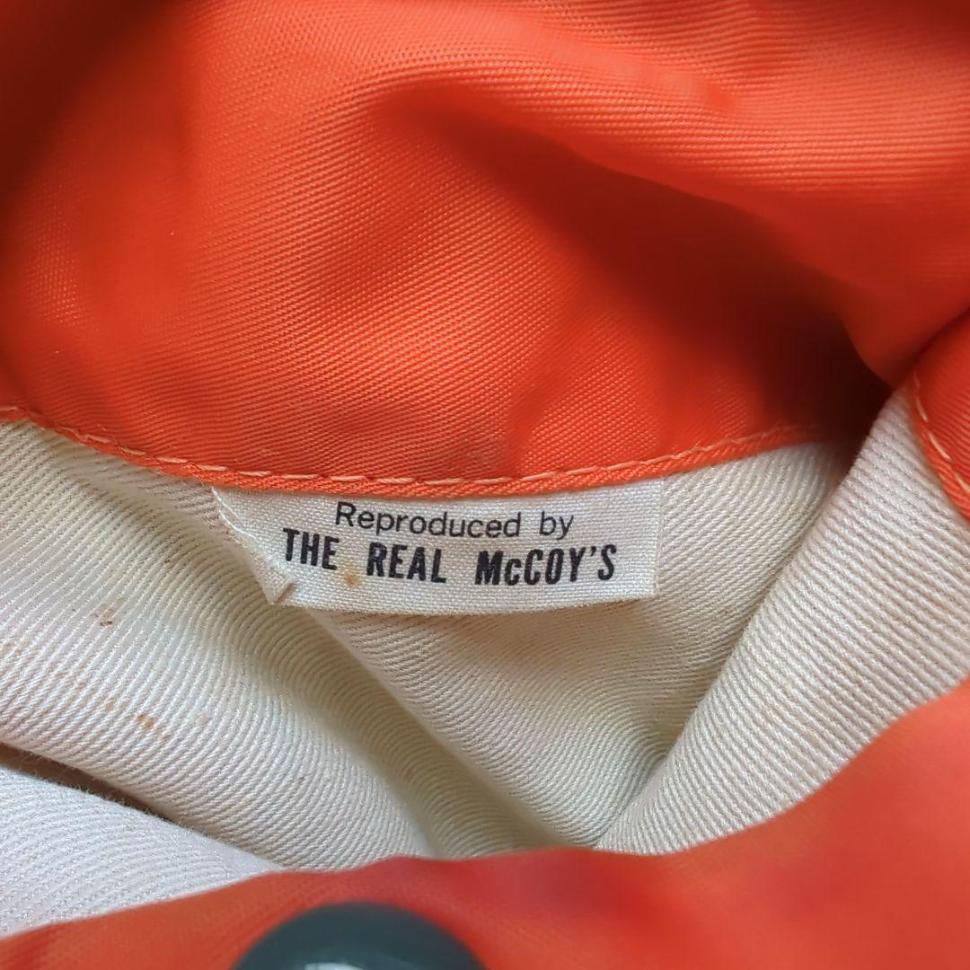 【値下げ】The Real McCoy's MA-1 希少マックィーンモデル