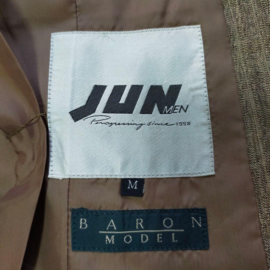 80S　JUN MEN　リネンコットン　ダブルブレストスーツ　Мサイズ　菅田将暉