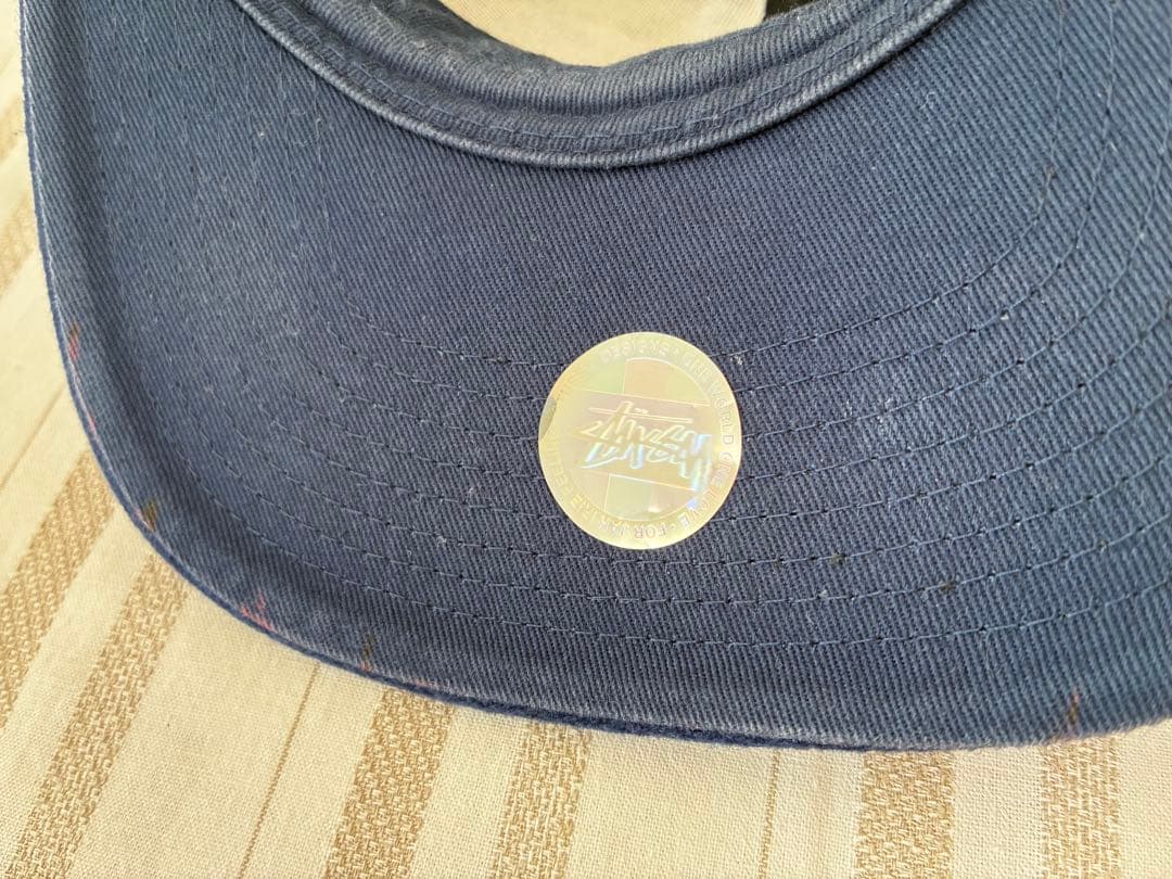 STUSSY (ステューシー) 切り替え Sロゴ CAP キャップ 帽子