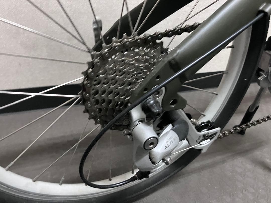 Hiroshi Ogushi 　DAHON mu 8速　自家塗装