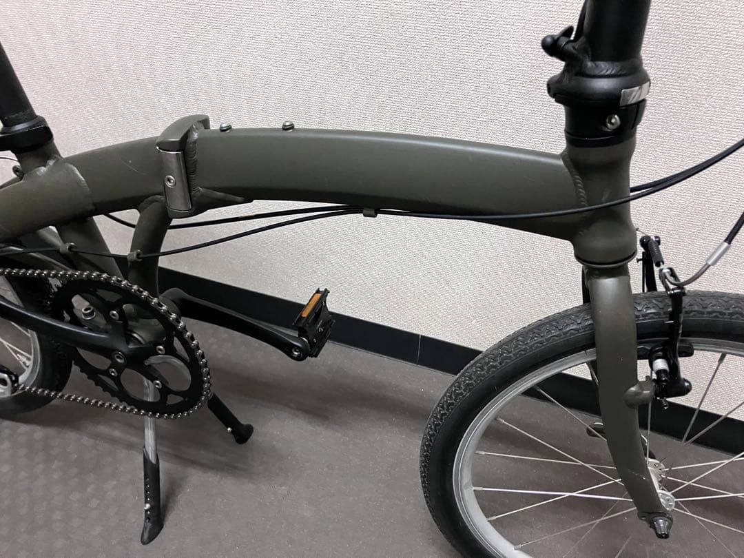 Hiroshi Ogushi 　DAHON mu 8速　自家塗装