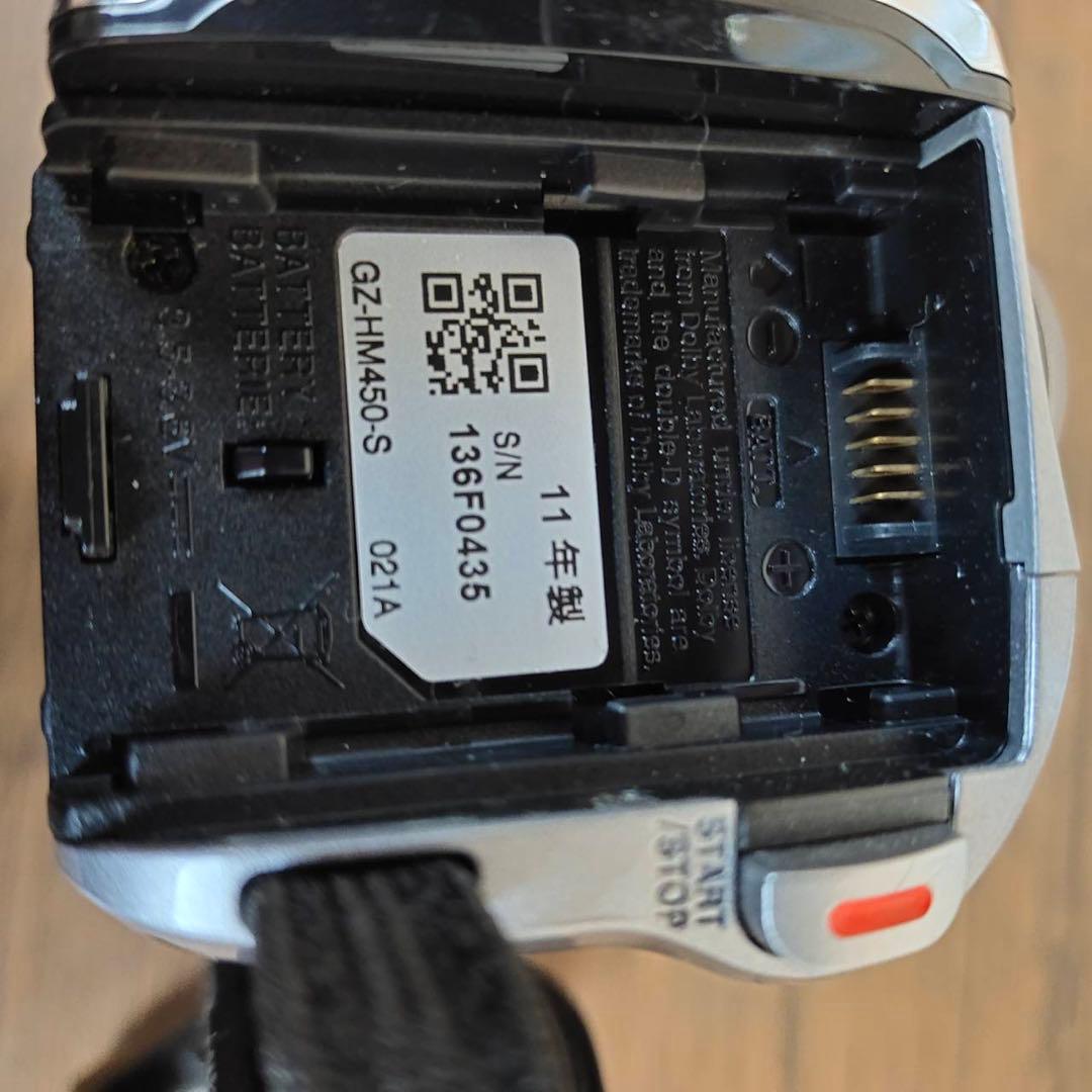 JVC Everio HDビデオカメラGZ-HM450-S ハンディカム