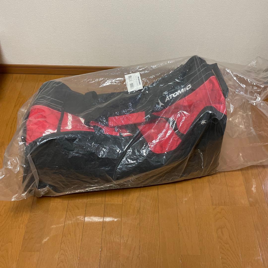 ATOMIC スキー用バッグ 大型 黒/赤 キャリーバック