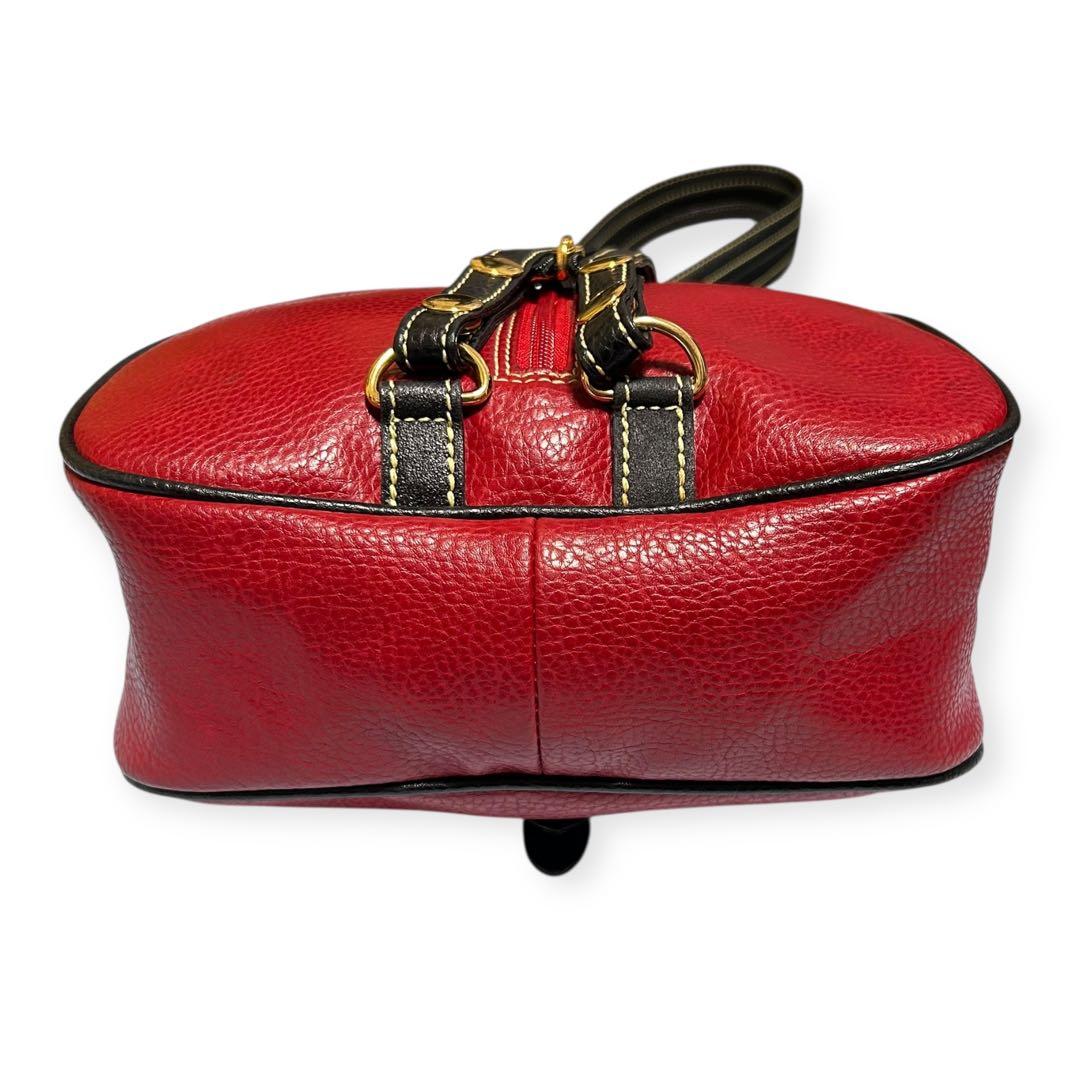 美品 ラトゥールエッフェル 2way バッグ リュック ボディバッグ レッド