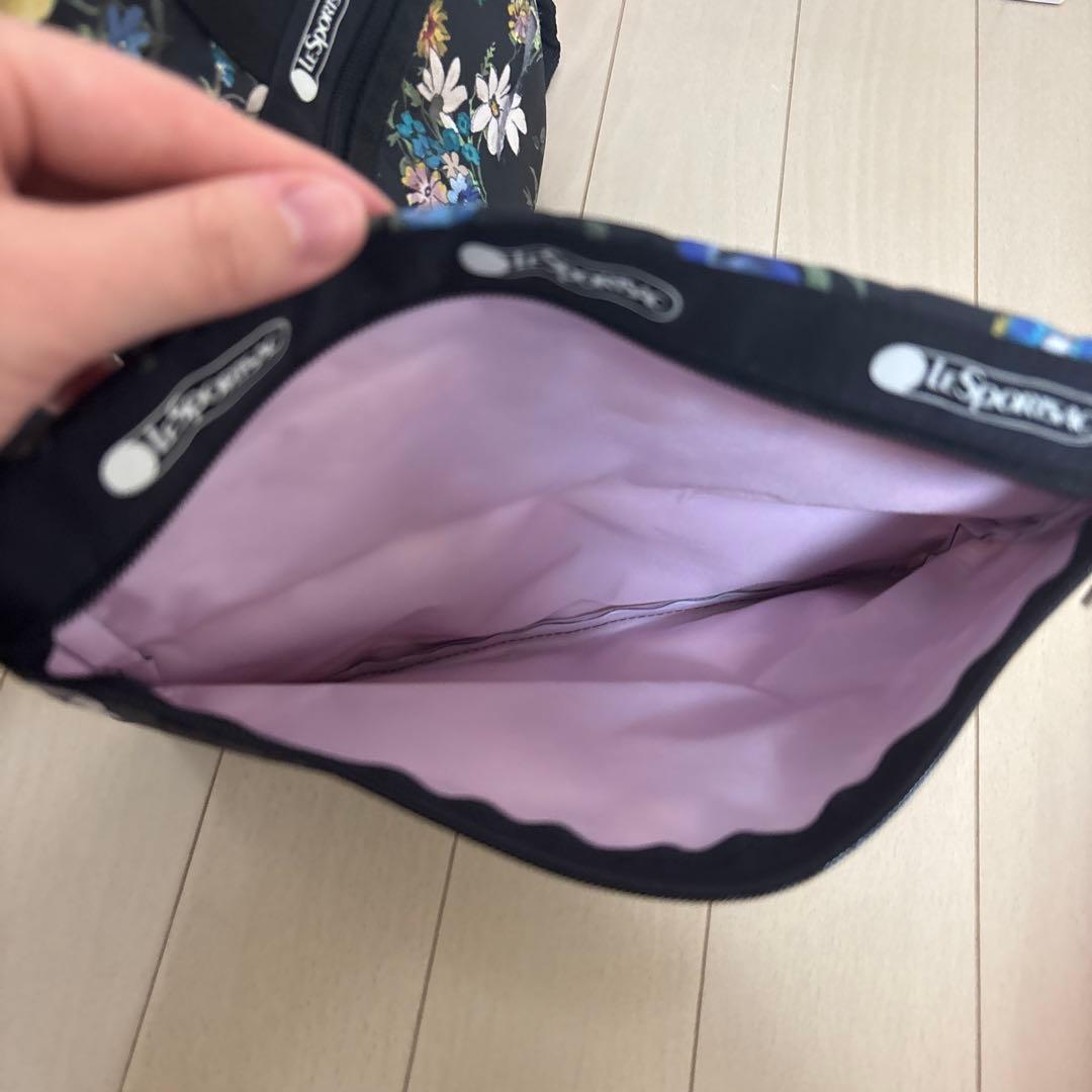 LeSportsac 花柄 ボストンバッグ 大
