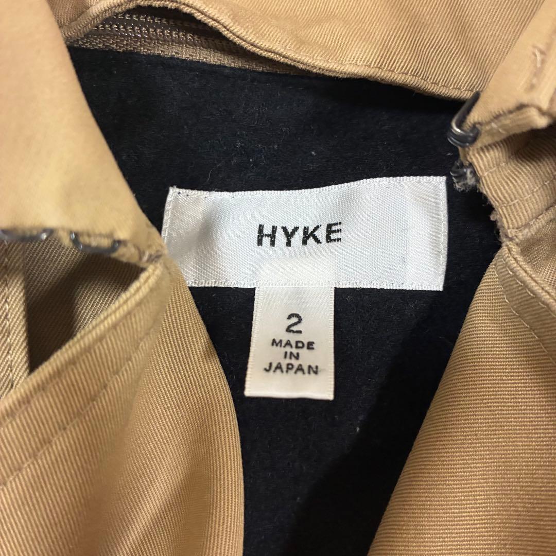 ハイク トレンチコート サイズ2 レディー スコート美品 HYKE Mライナー付