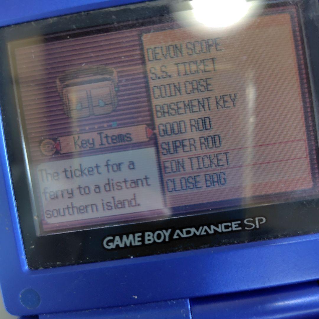 【むげんのチケット】ポケットモンスター、ルビーサファイア欧州版。いむぢ