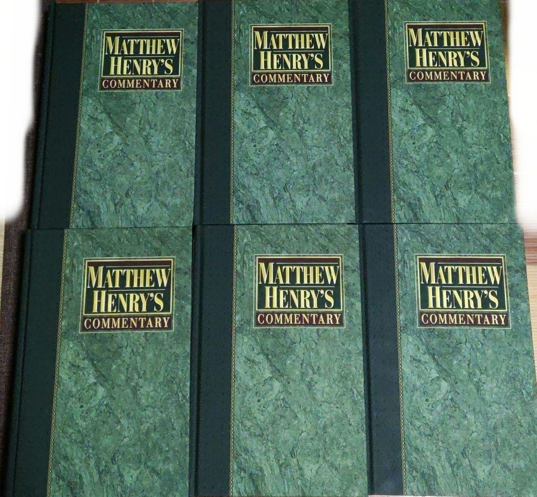 洋書 MATTHEW  HENRY'S  COMMENTARY