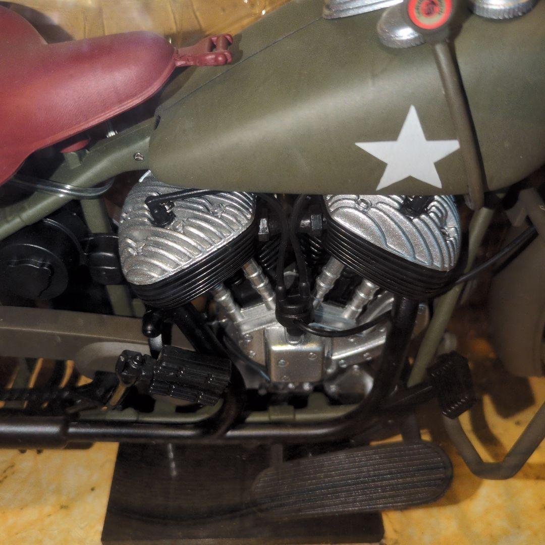 う*す様 未開封★NewRay 1/6 インディアンモーターサイクル ミリタリー