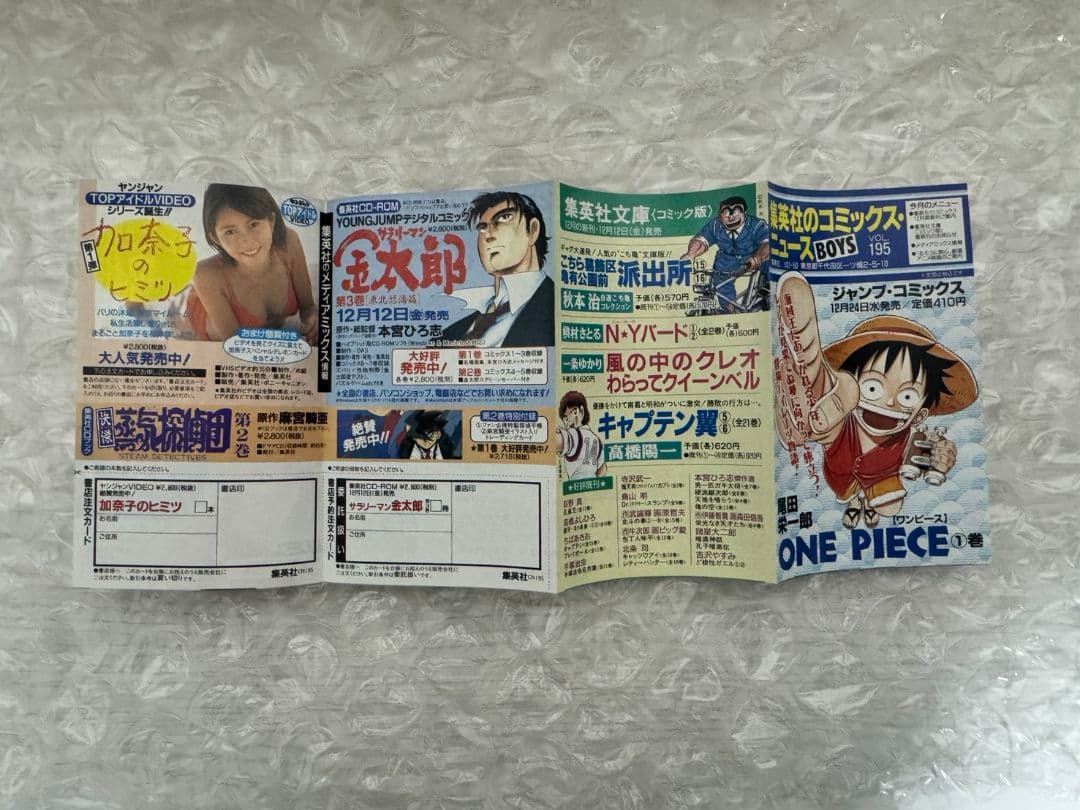 ONE PIECE　ワンピース　コミックスニュース195　206