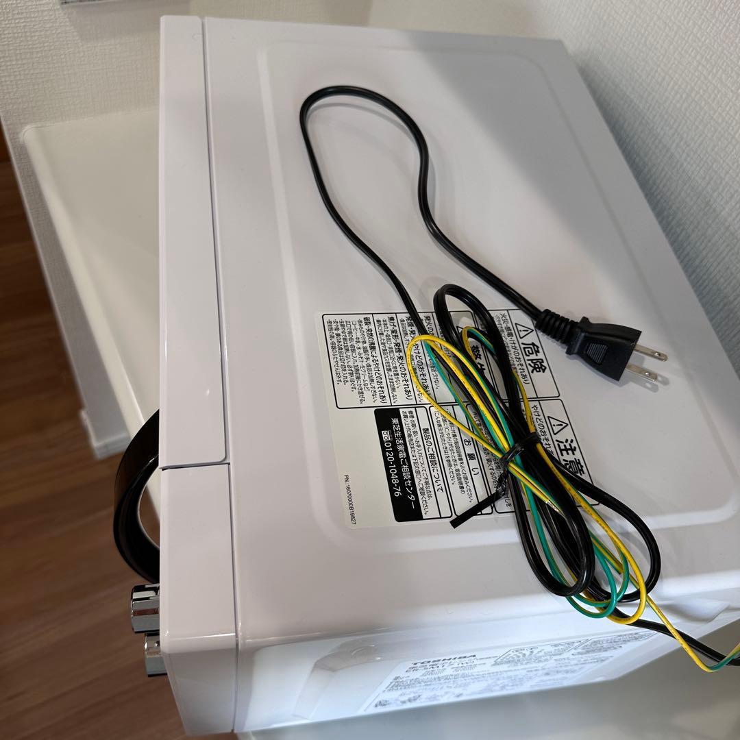 送込 美品 2023年製 TOSHIBA 電子レンジ ER-SM17 ホワイト