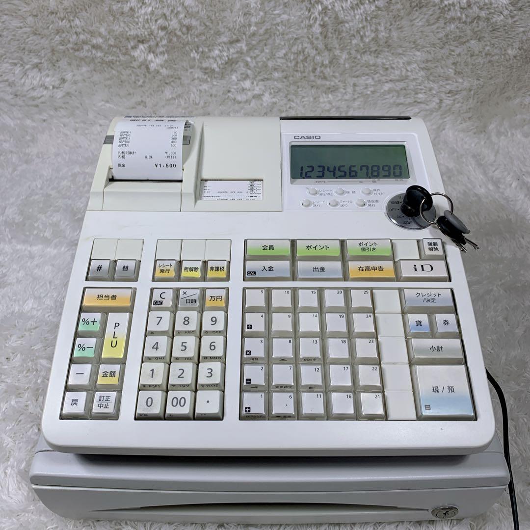 【美品】CASIO TE-2600 レジスター