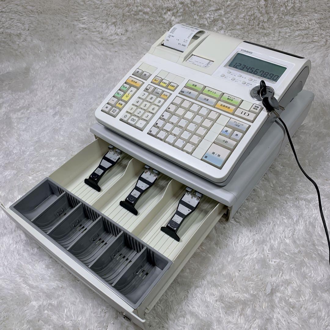 【美品】CASIO TE-2600 レジスター