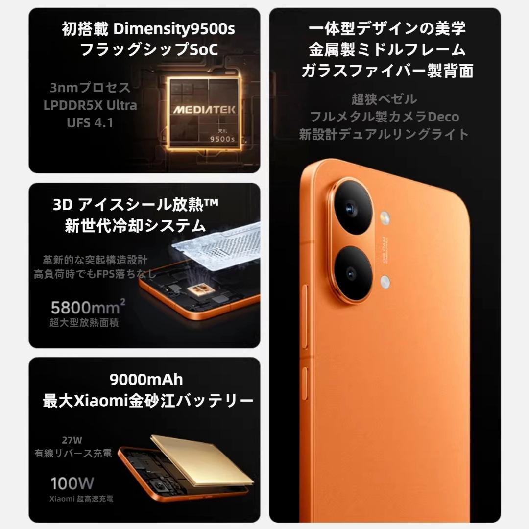 【新品未開封】REDMI Turbo 5 Max 12GB/256GB 中国版