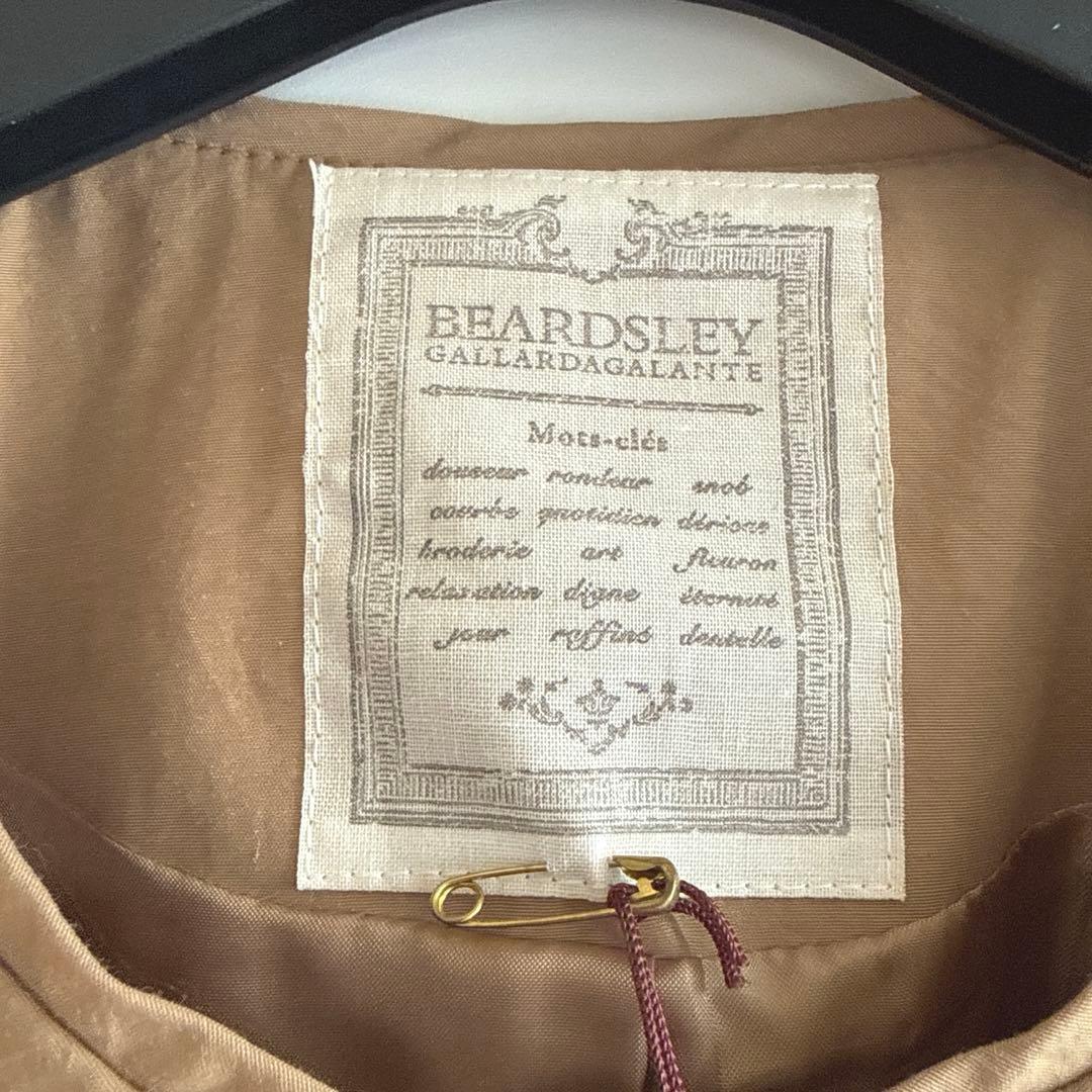 BEARDSLEY ビアズリー ノーカラーコート アウター