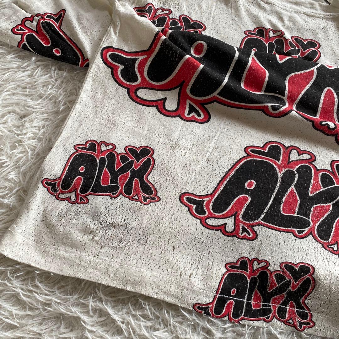 snkr1017 ALYX 9SM アリクス　Tシャツ　ロゴ入り　M