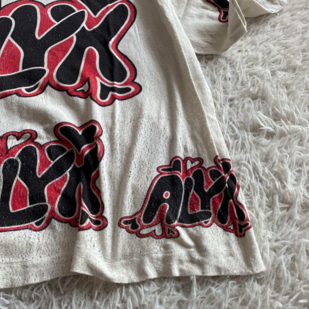 snkr1017 ALYX 9SM アリクス　Tシャツ　ロゴ入り　M