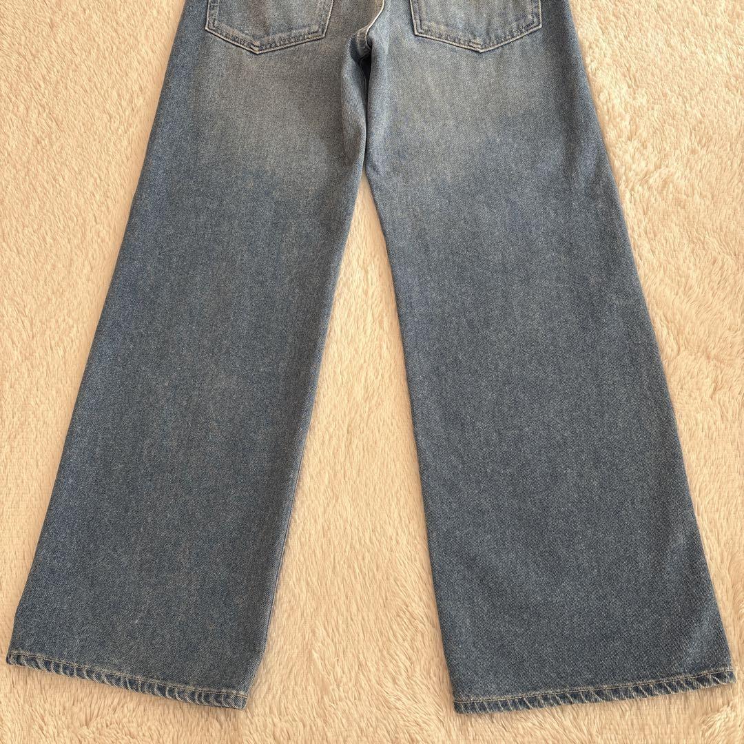 美品✨FRAMeWORK ルーズストレートデニムパンツ 2024年製　34