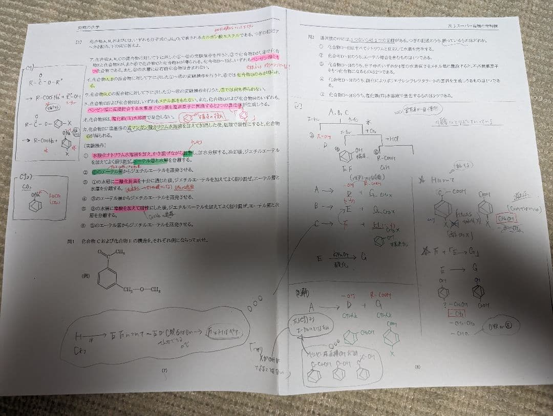 研伸館　有機化学　構造決定