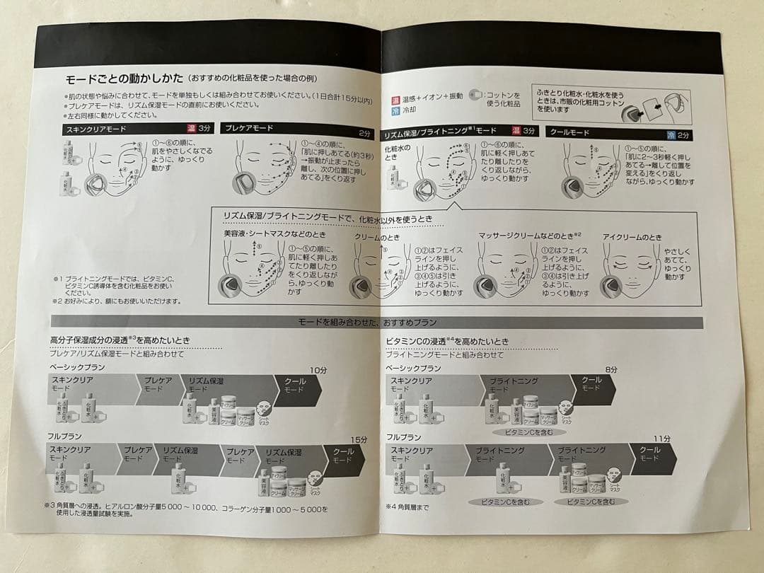 パナソニック イオンエフェクター EH-ST86 本体数回使用 付属品新品